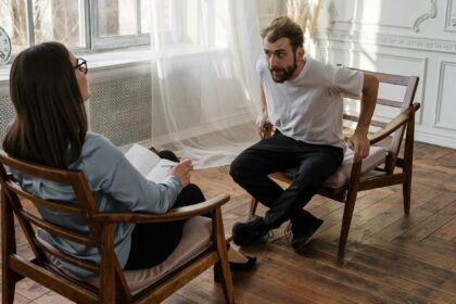 Ilustrácia techník na zvládanie panického ataku.